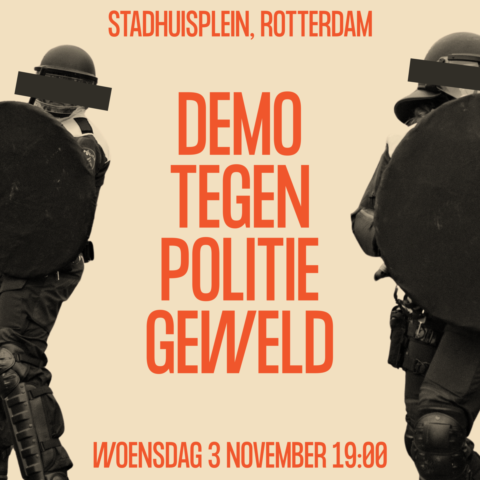 3 November, Rotterdam: Demonstratie Tegen Politiegeweld | Doorbraak.eu